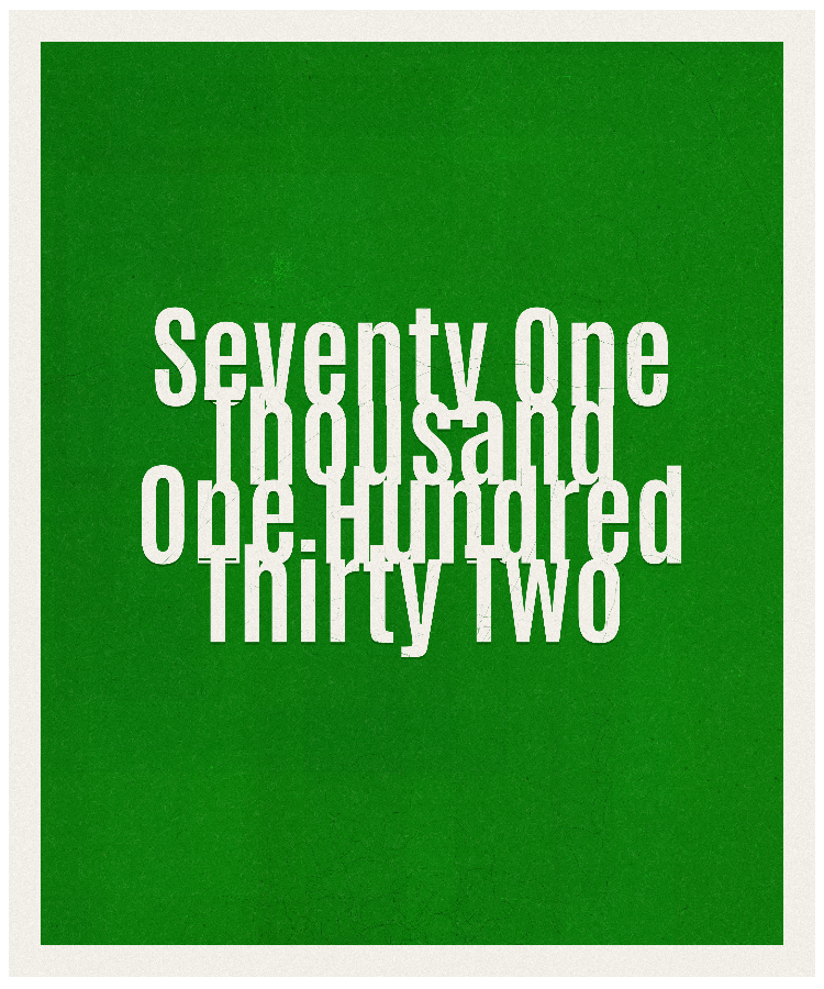 Count #71132