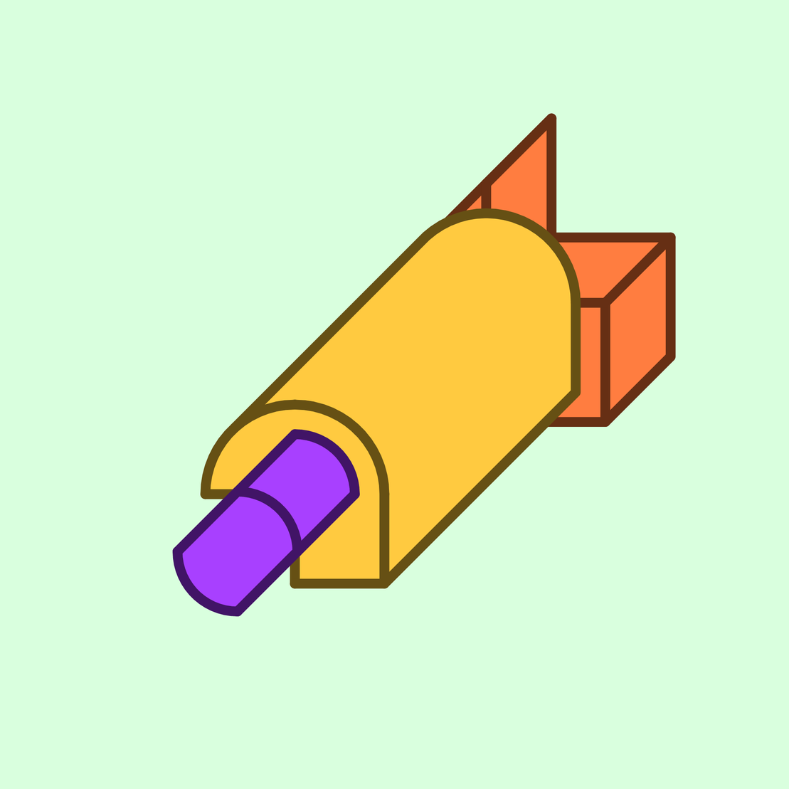 Calm shapes #1464
