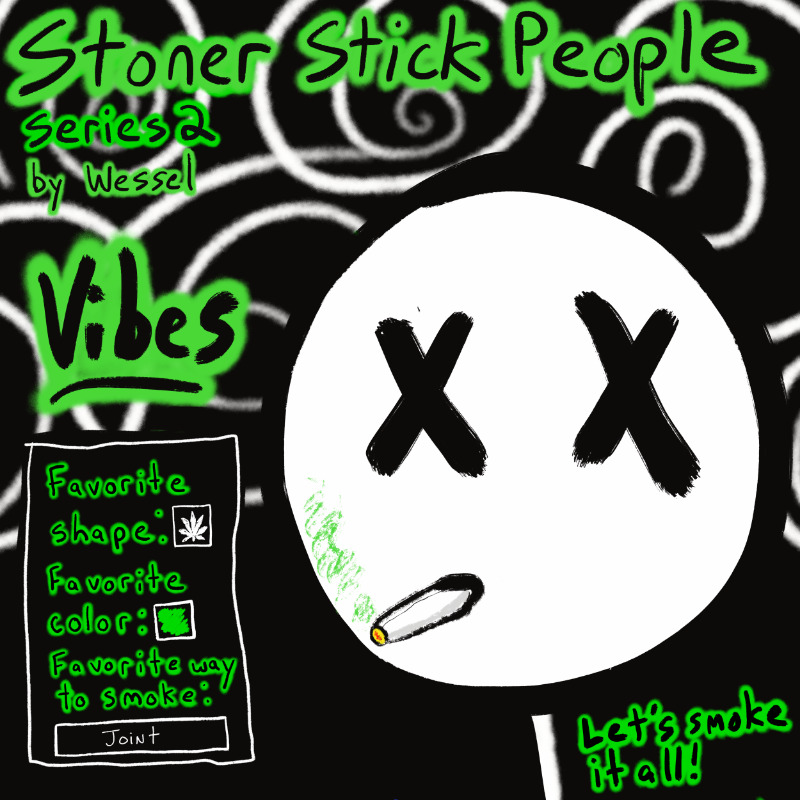 Stoner Stick People Series 2 #22