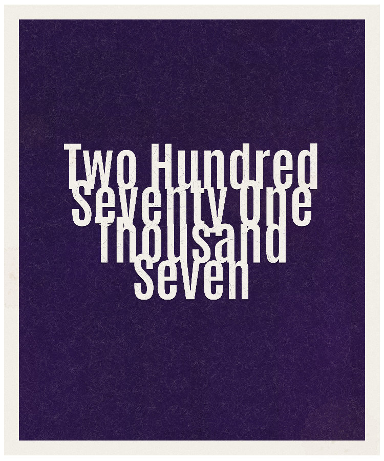 Count #271007