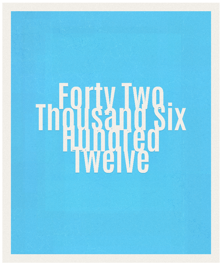 Count #42612