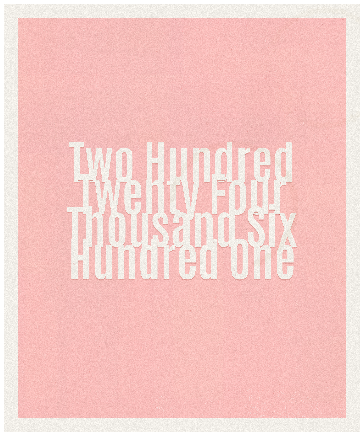 Count #224601