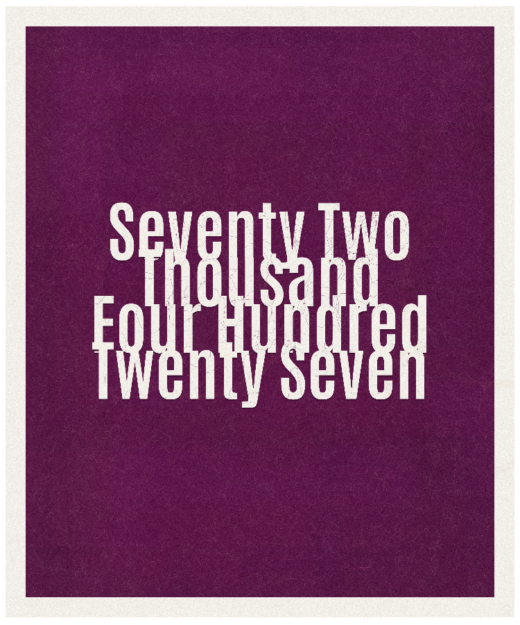 Count #72427