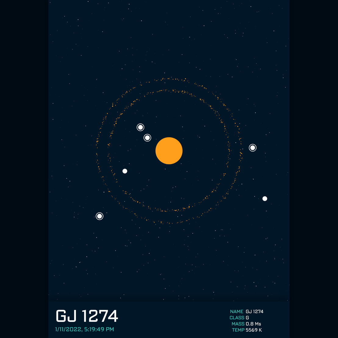 PLANETARY SYSTEM #63