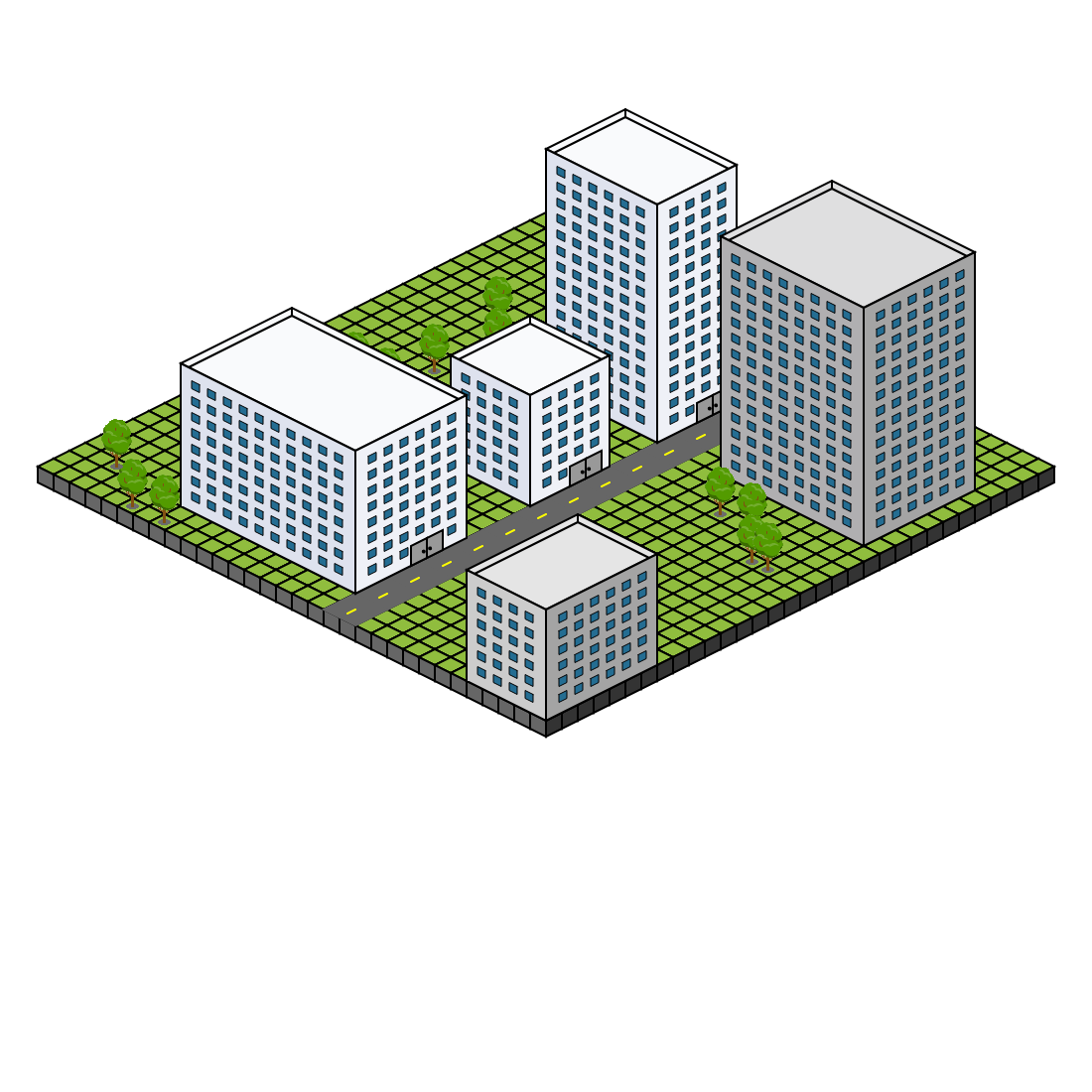 Isometric City Block #2