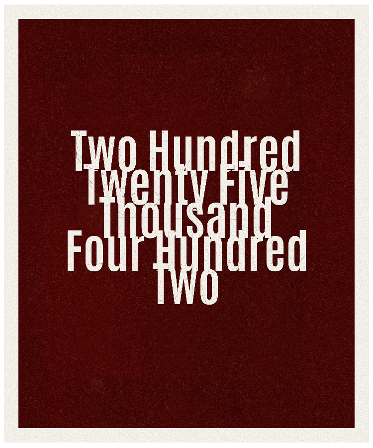 Count #225402