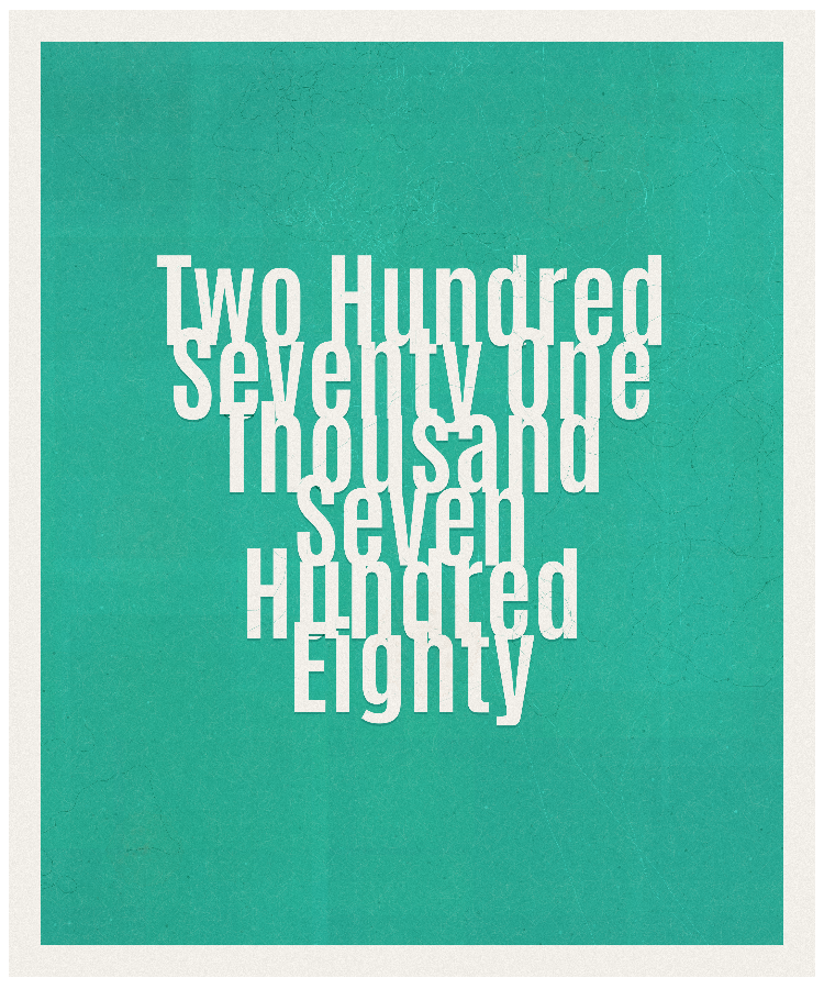 Count #271780