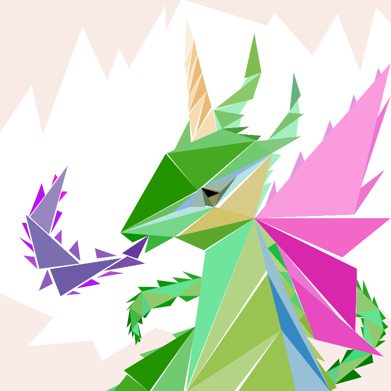 Unicorn dragon #28