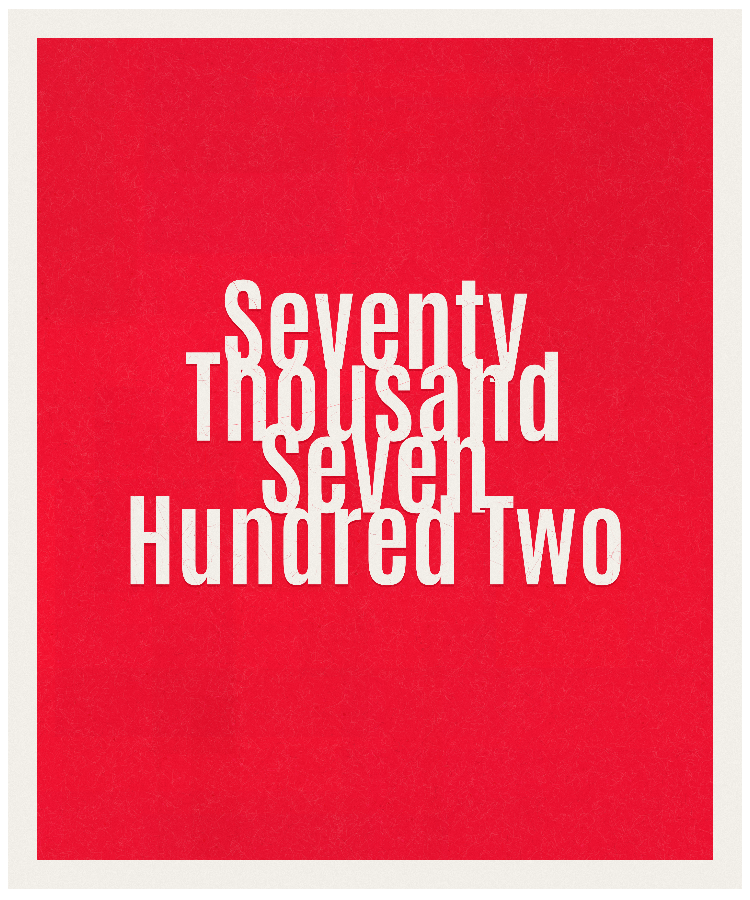 Count #70702