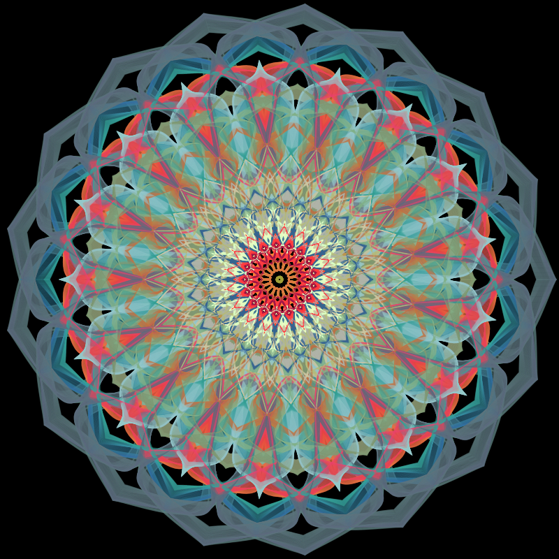 Morphing Mandala - #fxhashturnsone charity #37