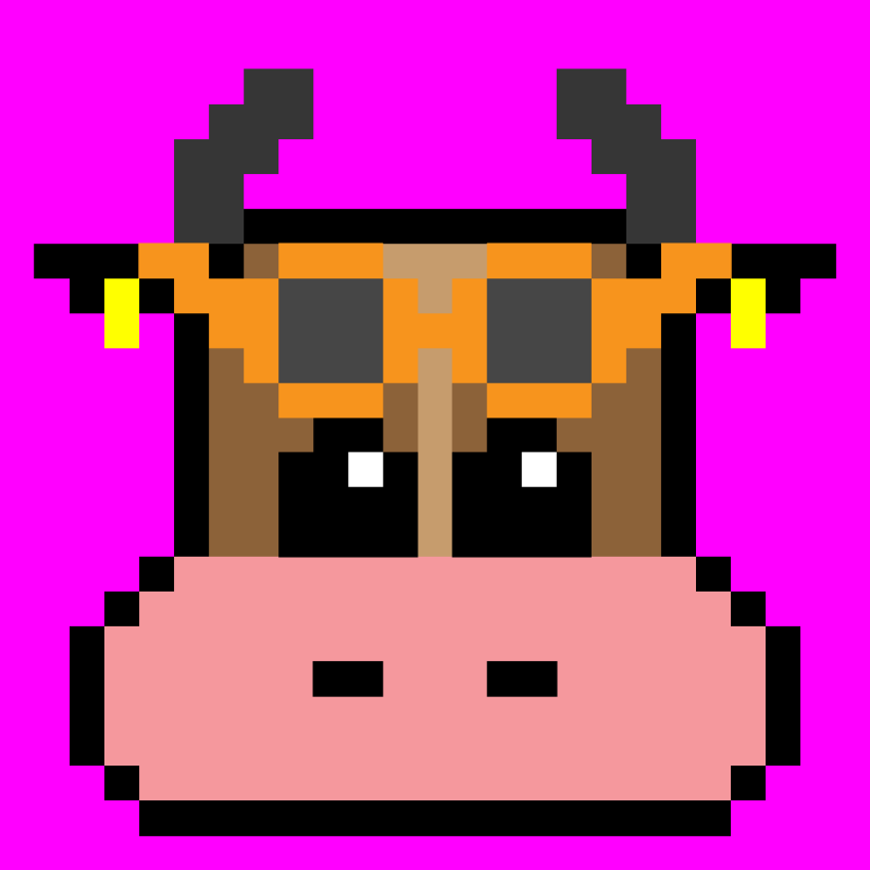 pixel cow #27