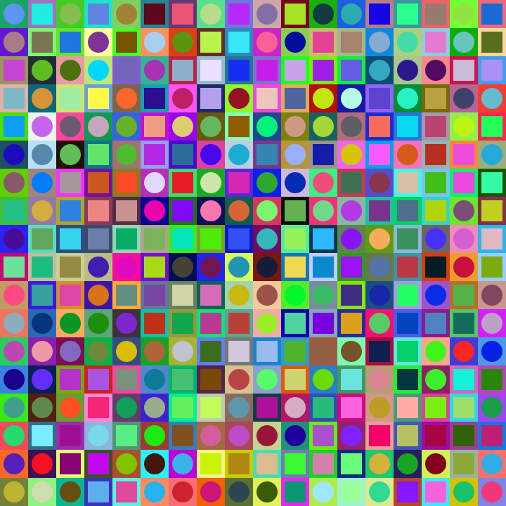 Square Dot Composition #60