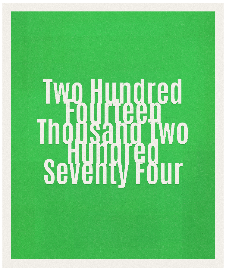 Count #214274
