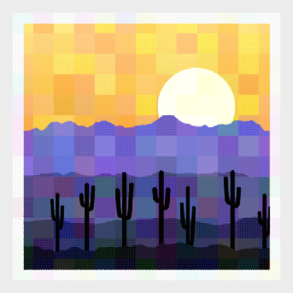 Saguaros #66