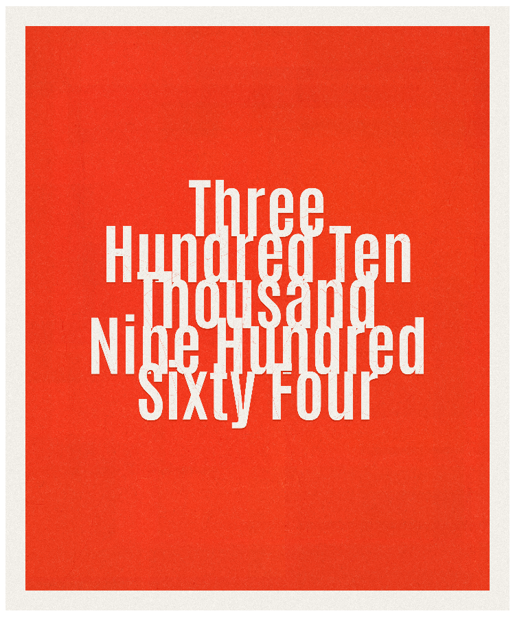 Count #310964