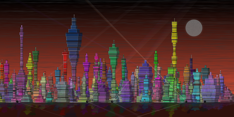 Fictional Cityscapes #26
