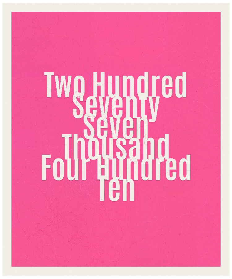 Count #277410