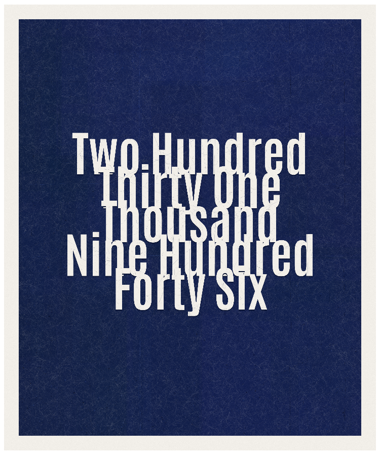 Count #231946