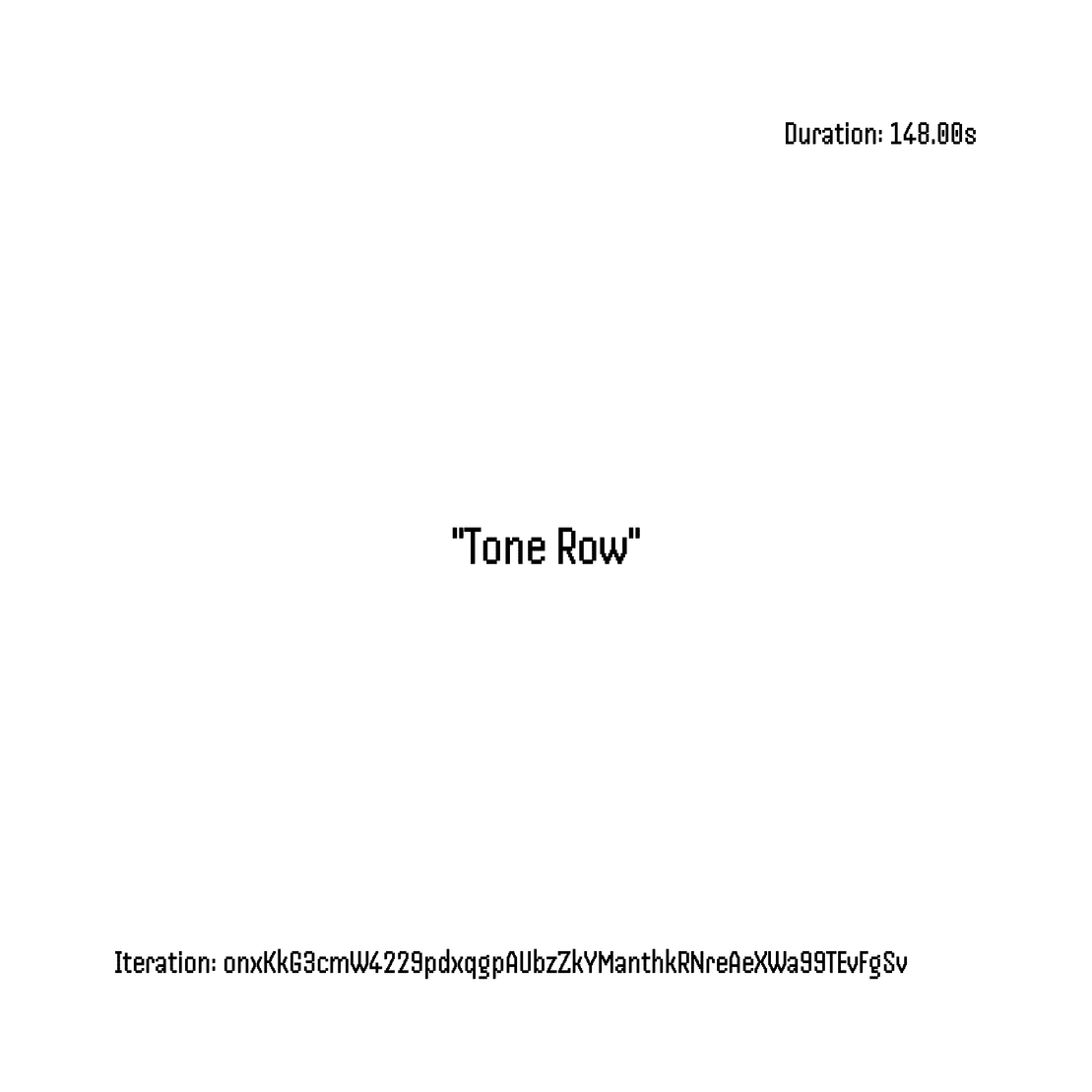 Tone Row #120