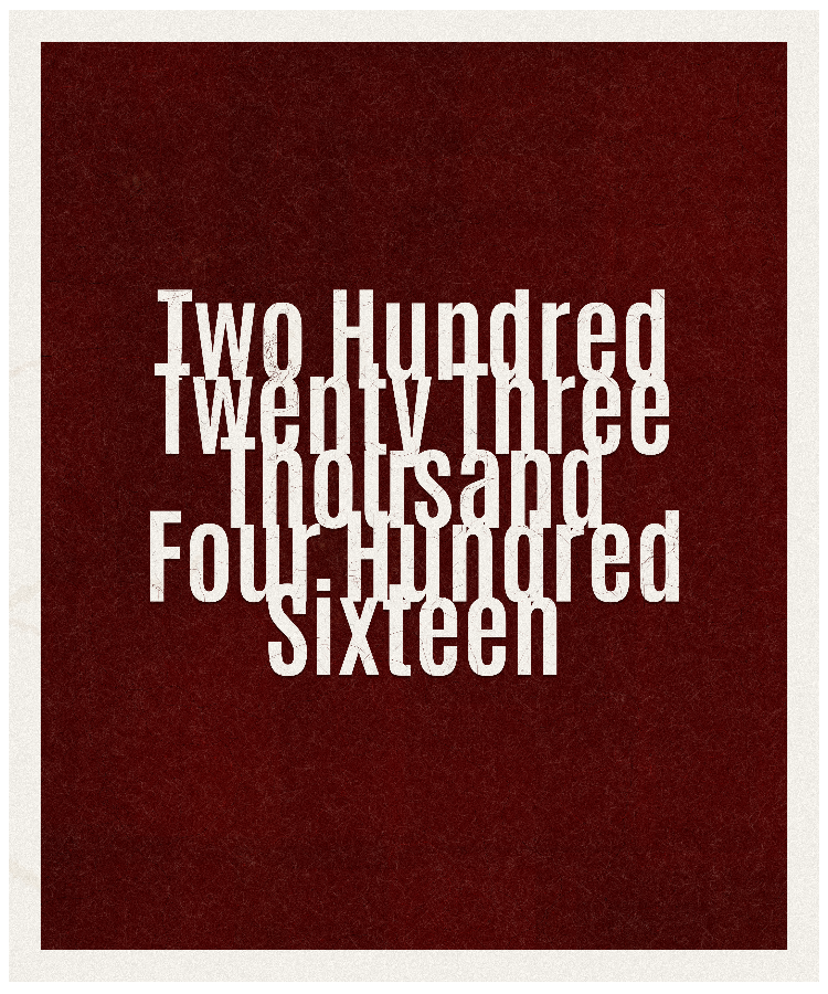 Count #223416