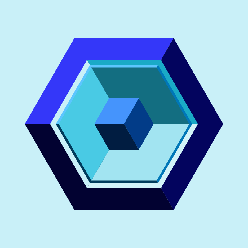 Hexagones - Art for Bots #3