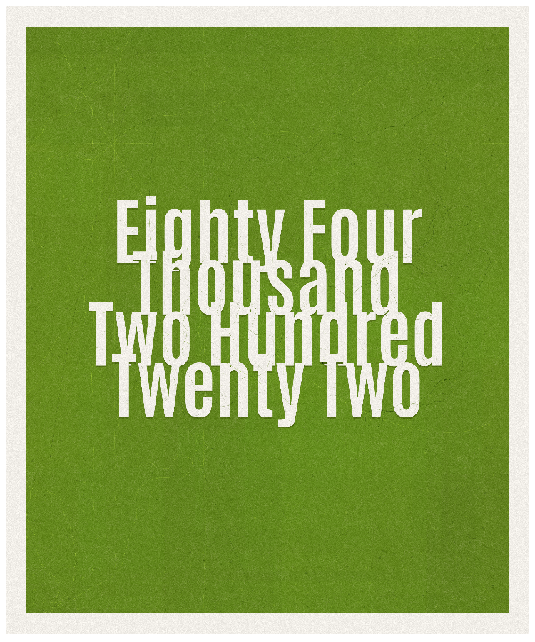 Count #84222