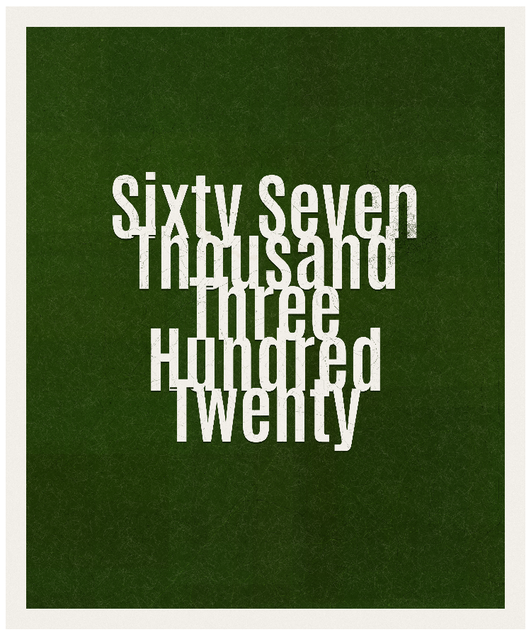 Count #67320