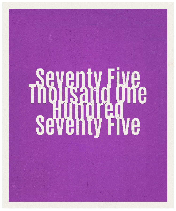 Count #75175