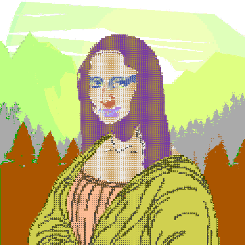 DOS Mona Lisa  #17