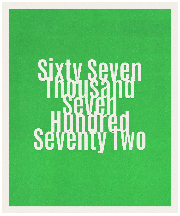 Count #67772