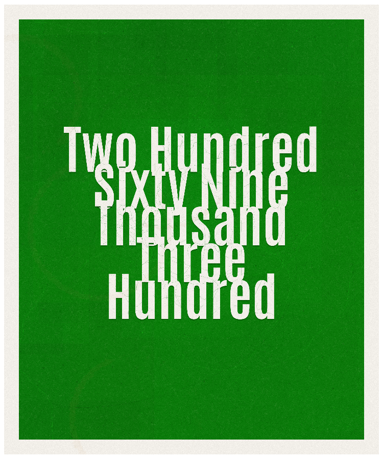 Count #269300
