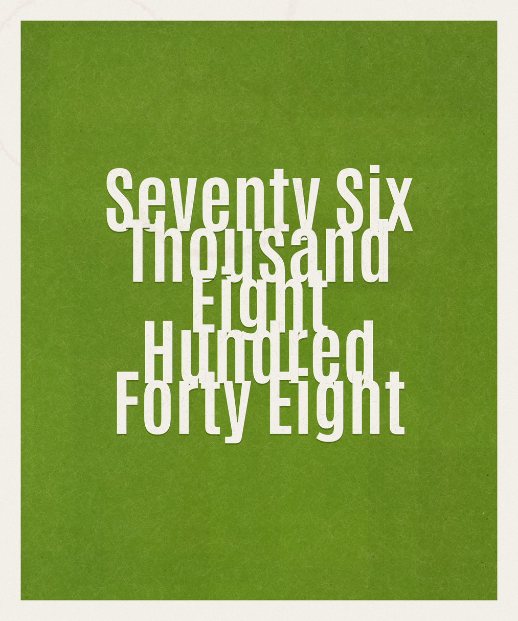 Count #76848