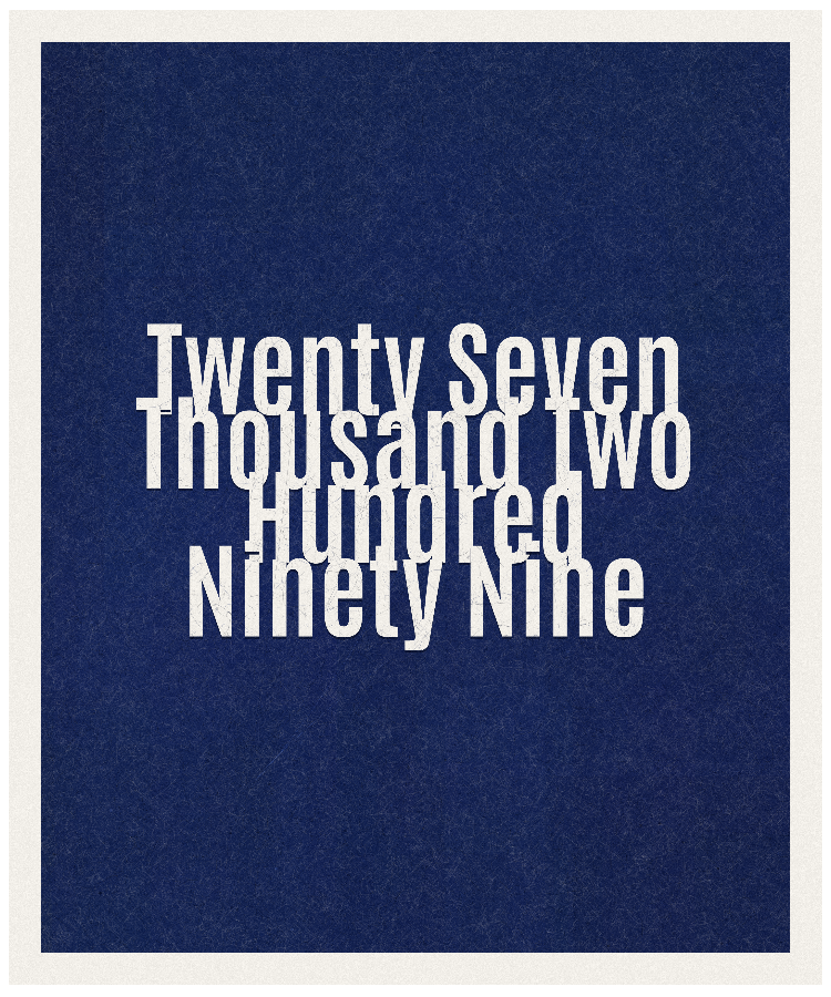 Count #27299