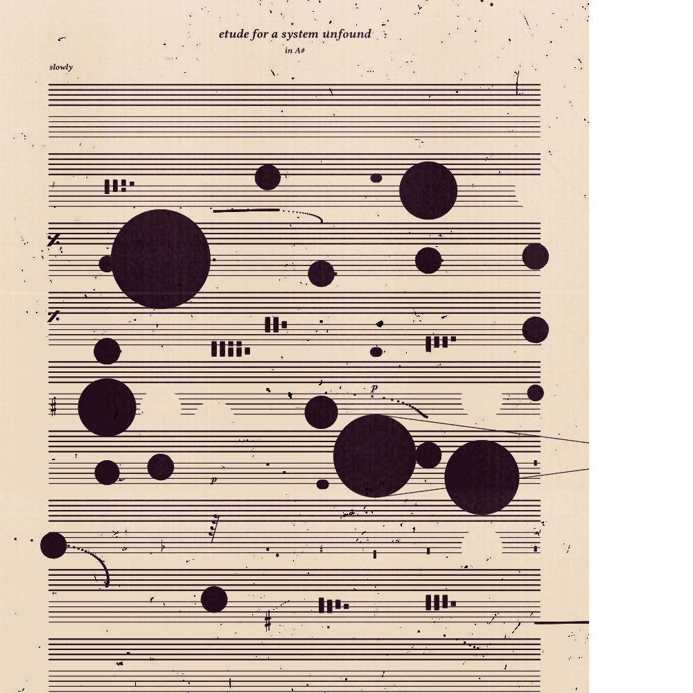 etude for a system unfound #195