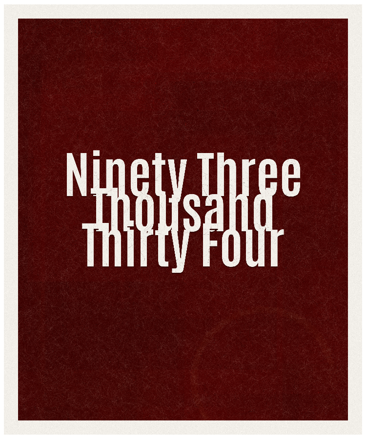 Count #93034