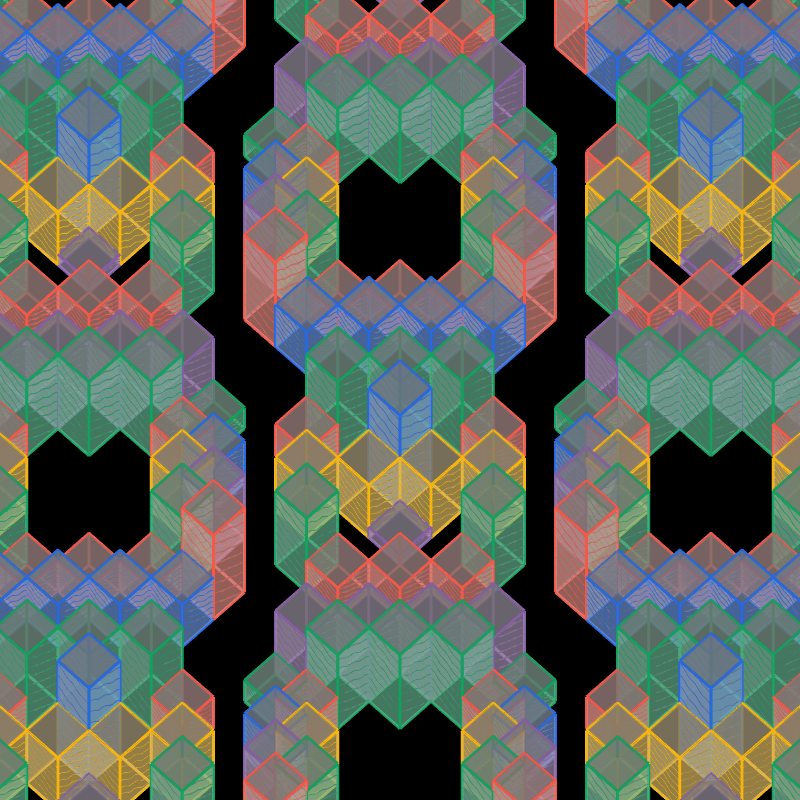 3D Pattern: BLOCK #38