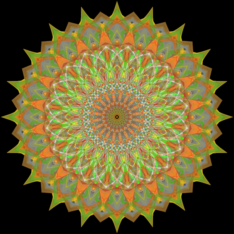 Morphing Mandala - #fxhashturnsone charity #22