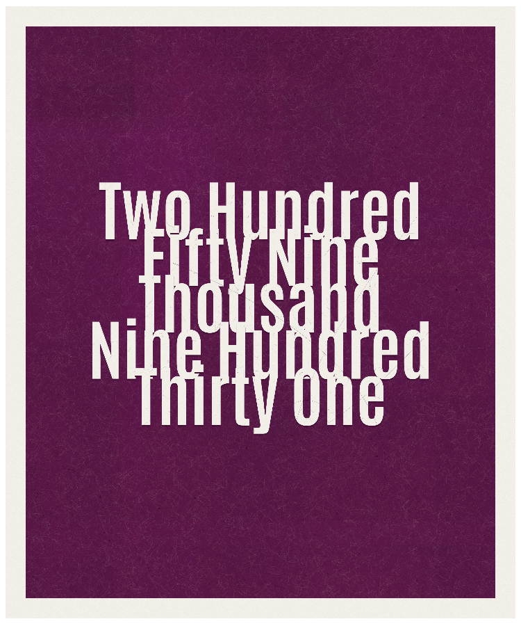 Count #259931