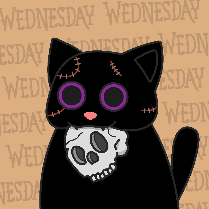 Addams Cat #22