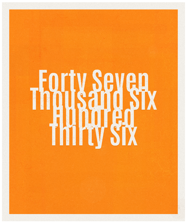 Count #47636
