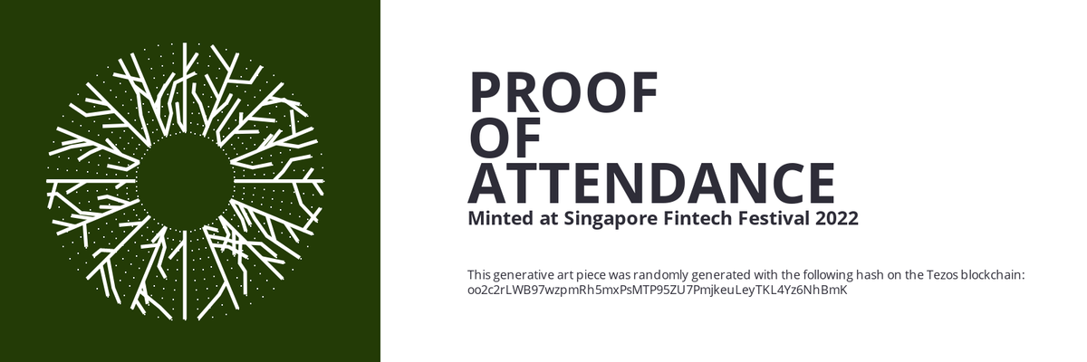 SFF2022 Proof of Attendance Token #423