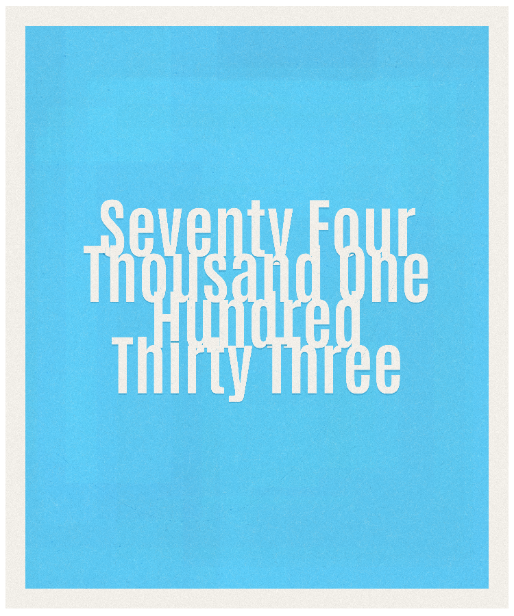 Count #74133