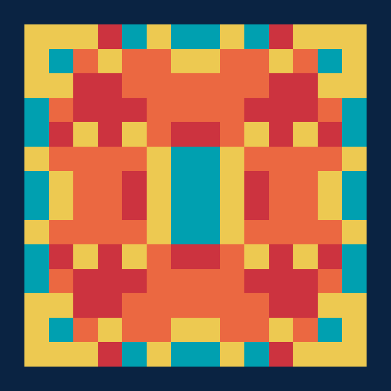 Pixel Mandala #46