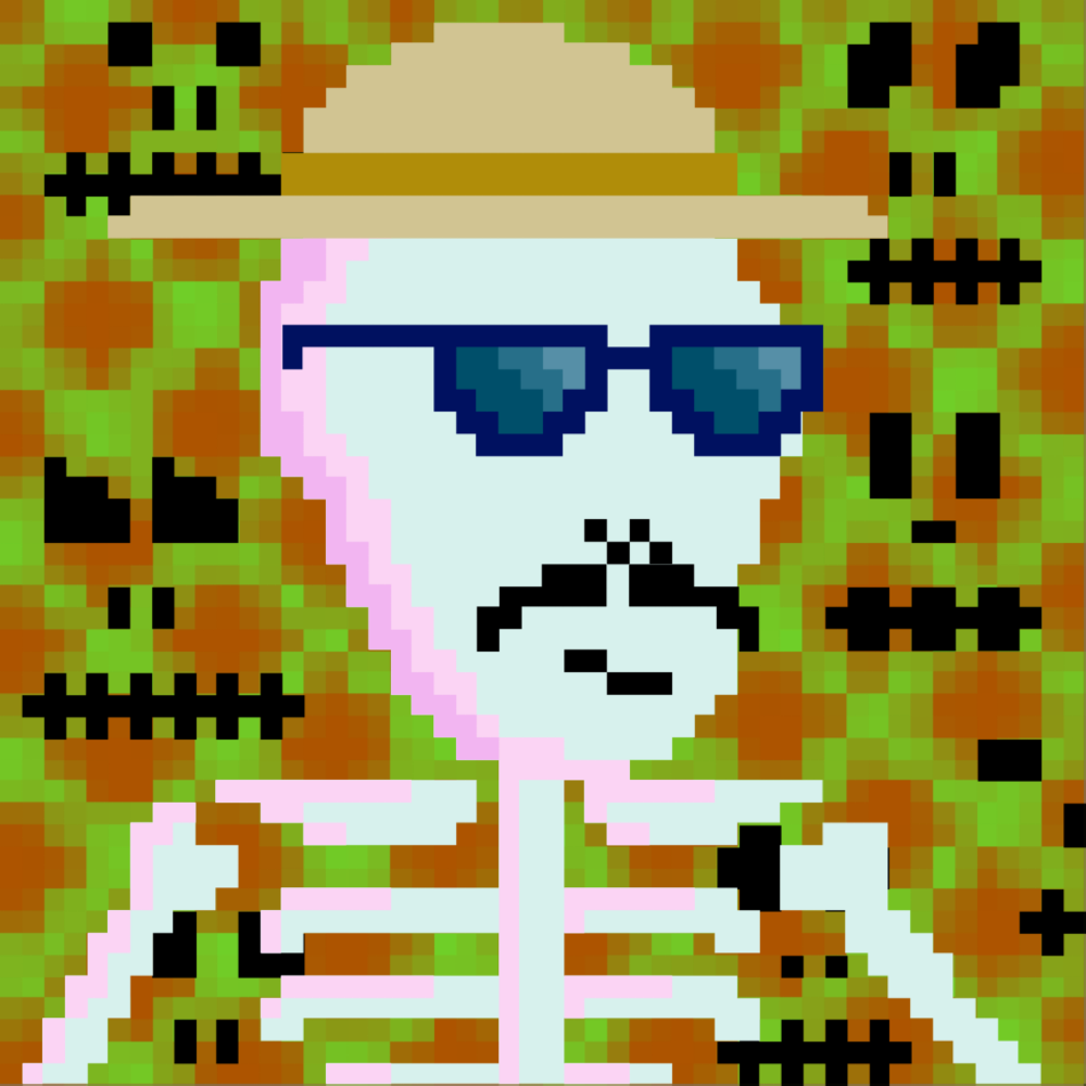 PIXEL SKULLETTI 1 #17