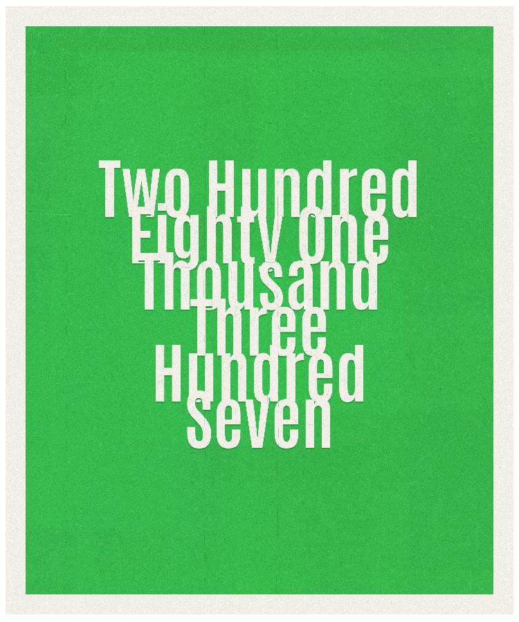 Count #281307