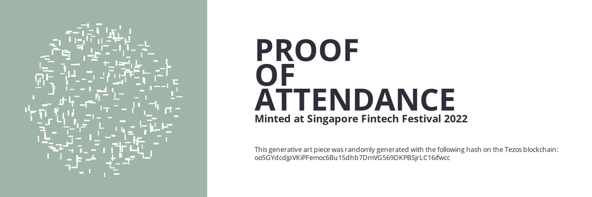 SFF2022 Proof of Attendance Token #1328