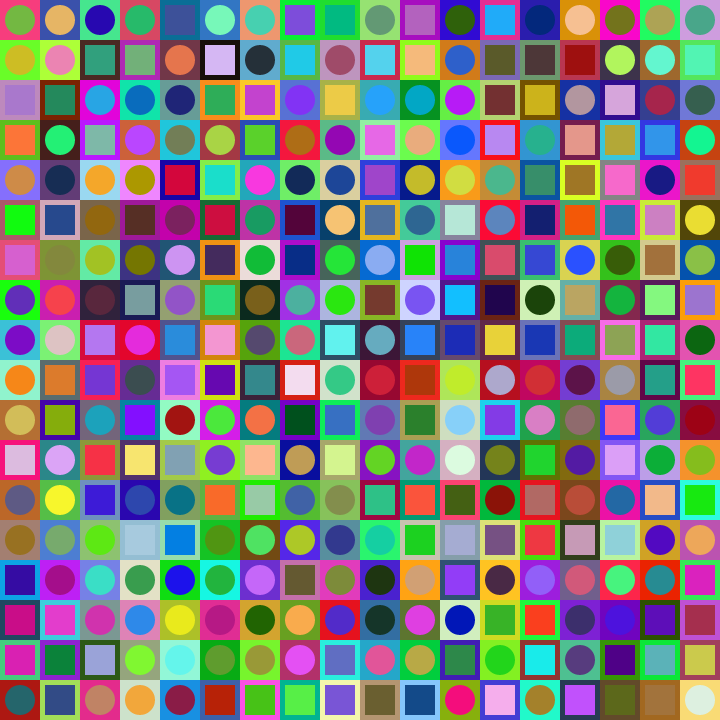 Square Dot Composition #57