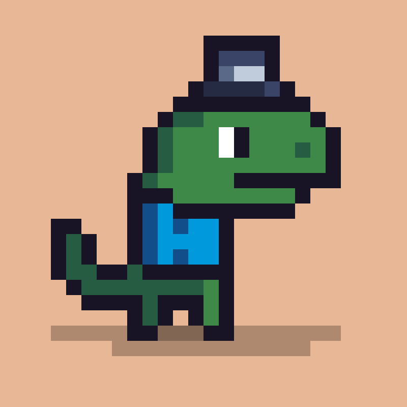 Pixel Dinos #135