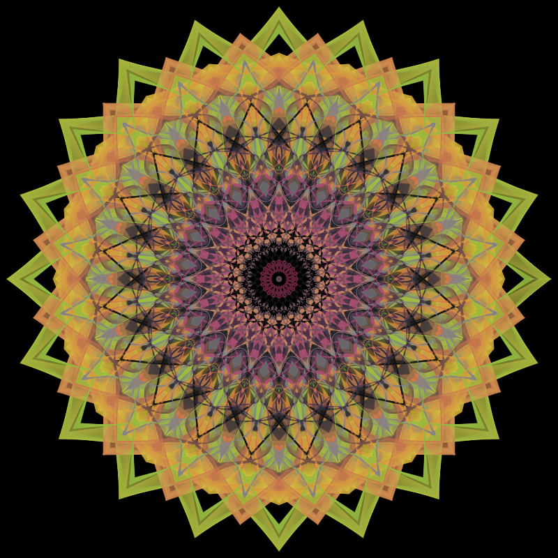 Morphing Mandala - #fxhashturnsone charity #9