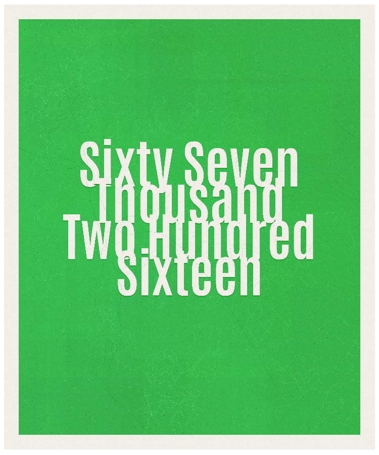 Count #67216
